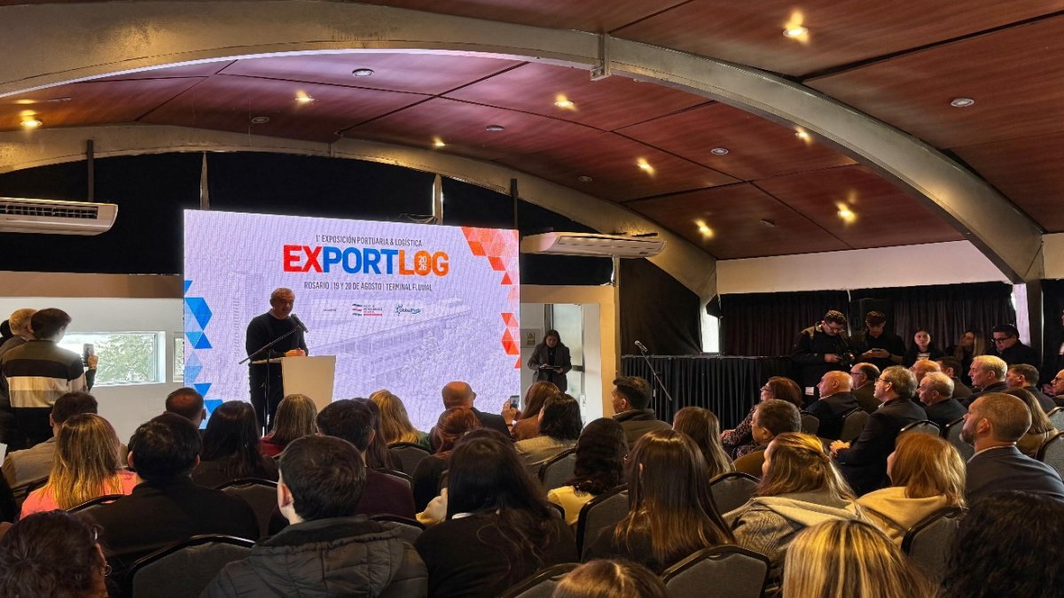 Acto de apertura de ExportLog 2026: “Rosario, epicentro de la logística productiva nacional”